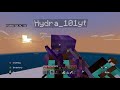 Playing minecraft with hydra_101yt (tx Arianna)