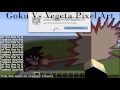 Goku Vs Vegeta Dragon ball z Devolution Pixel Art