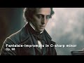 Chopin - The Very Best Piano Solo & AI Art | Consistent Recordings | For Relax & Study