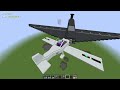 WORKING AIRPLANE Build Challenge in Minecraft!