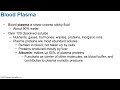 Anatomy and Physiology Chapter 17 Part A Lecture: Blood