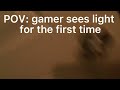 POV Gamer sees light (pewdiepie did not react!!)