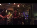 Jon LaLanne plays harmonica with local Malibu band Roman Helmuts