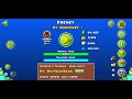 10 EXTREME DEMONS!! (FLUKE FROM 64) // Frenzy by Whippie37 100% // Geometry Dash Mobile