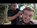 SURPRISE REWARD for HONEST Filipino Street Barber! 🇵🇭
