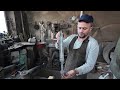 Turning a Saw Blade into a $10,000 Damascus Sword. Crafting a Masterpiece.