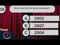 General Knowledge quiz 1.0 -Science questions -Geography questions -Food and drink questions.