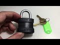 (300) Commando Lock - Picking the Padlock with a Party Trick