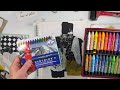 Intuitive Art Journaling - How Use Prompts as a Guide for Intuitive Painting! - In Real Time!