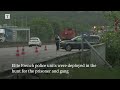 France prison escape: guards shot dead in ambush
