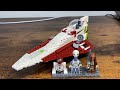 Lego review of set 75333 Obi-wan Kenobi‘s Jedi star fighter.