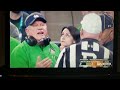 Guy Eats Booger During Notre Dame vs. Clemson Game
