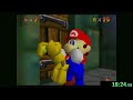 [First Wii U VC Run] [New Overall PB!!!!!!!!!!] Super Mario 64 16 Star speedrun (30:29.64) (No LBLJ)
