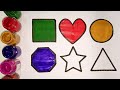 Shapes song nursery rhymes, Shapes drawing for kids, Learn 2d shapes, Preschool, abc, a to z - 567