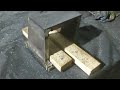 Small CNC machine made of concrete.