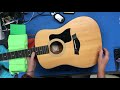 Guitar Repair - Taylor 12 String Setup