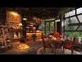 Relaxing Jazz Instrumental Music & Coffee Shop Ambience ☕ Soft Jazz Music for Stress Relief, Unwind