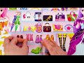 [Sticker Play] 매직프린세스 공주 코디북 | 공주들을 스티커 옷으로 예쁘게 꾸미기 | Princess Dress-Up Sticker Book Decoration