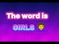 Only Boys Can Say This Word 😳(Try it!) #only #youtube
