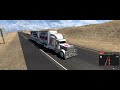 ATS 1.50 4K | Bakersfield CA To Oakland CA | Peterbilt 389 & Freighter T-Liner B-Double #ats