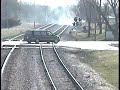 BNSF 4981 cab ride detour over IMRL trackage 1999