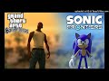 Grand Theft Auto San Andreas X Sonic Frontiers - Main Theme\Undefeatable Mashup