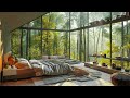 🌱Sunny Spring Morning in Forest Bedroom with Relaxing Jazz Piano - Smooth Jazz Music for Work, Study
