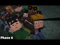 All Phases Wither Storm in Minecraft Story Mode!