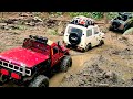 THE RC CAR OFFROAD 4x4 | WPL C-14WAS TOWED USING MN99s BECAUSE IT WAS NOT STONG