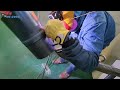 카본6인치 6G 전과정/ All work steps of Carbon steel 6G / TIG welding/ ROOT PASS