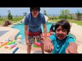 Ryan jumping through impossible Shape Challenge and more 1 hour kids activities!