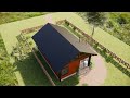 Gorgeous Small House 6x9 M (20x30 ft) 2 Bedroom | Classic House with smart Plan