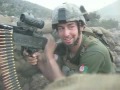 Soldier engaging insurgents in Afghanistan
