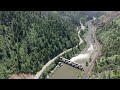 CAMP CREEK INCLUDING NORTH FORK AND POE DAM (DRONE 4K)