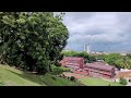 View from St. Paul's Hill (Bukit Melaka) in Melaka (Malacca), Malaysia