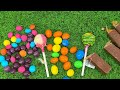 Candy Lollipops and Sweets | Yummy Rainbow Lollipops Unpacking | ASMR | Satisfying Video