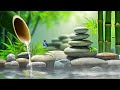 Piano Music with Nature Sounds 🌿 Bamboo Water Fountain Sounds, Relaxing Music, Stress Relief