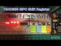 How a Shift Register Works: 7HC595 Simple Demo with Manual Control