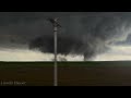 Massive Wedge Tornado Strikes Iowa (Close Range Video)