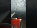 Easyjet take-off from Stansted Airport stn UK