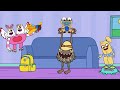 Toe Jammer family befriended Spurrit - My Singing Monsters Animation!