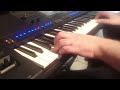 F.R. David - Words Piano Cover keyboard PSR-SX700 Yamaha