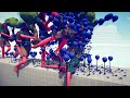 CAN 10x TREE GIANT CROSS THE BRIDGE? - Totally Accurate Battle Simulator TABS