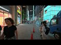 Tokyo Shiodome, Ginza Night Walk to Tokyo Station • 4K HDR