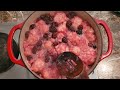 BLACK BERRY DUMPLINGS