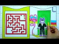 [Paper Play] Zoonomaly VS Smiling Critters Game Book | Poppy Playtime Chapter 3 | Game Paper