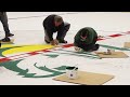 Painting Center Ice At The Berry Events Center