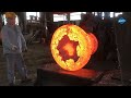 Large Stator Manufacturing & Amazing Metal-Working Process. How To Free Forging By Heavy Equipments