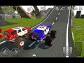 Juegos De Carros - Police Monster Trucks Off-Road Driver #3 - Extreme Car Android GamePlay