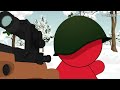 【W-A】WW2 The Winter War  & The White Death Stickman Animation